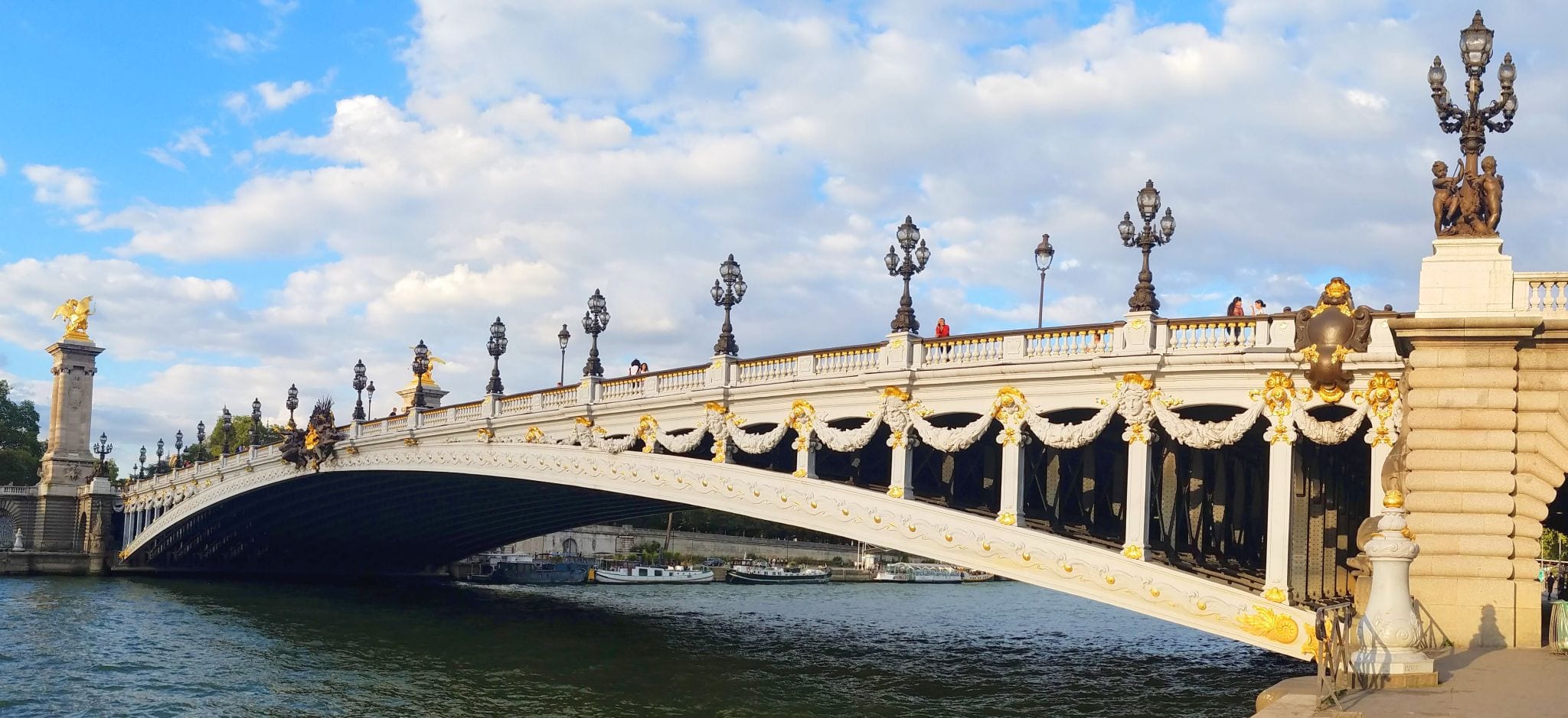 Business Partners Photo of the Pont Alexandre III bridge in Paris, France