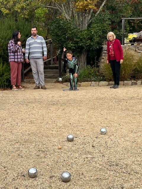 Pétanque Pétanque at Matanzas Creek Vineyards