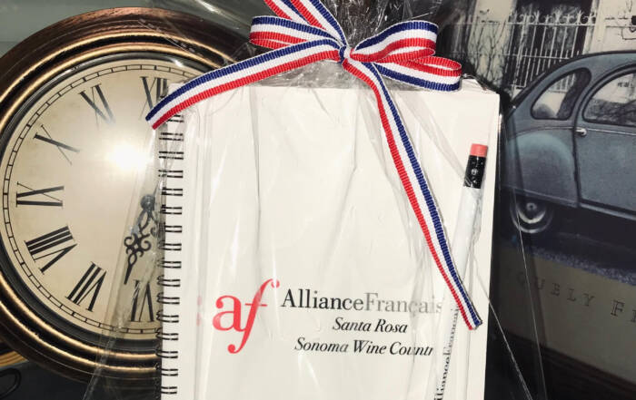AFSR notebook and pencil