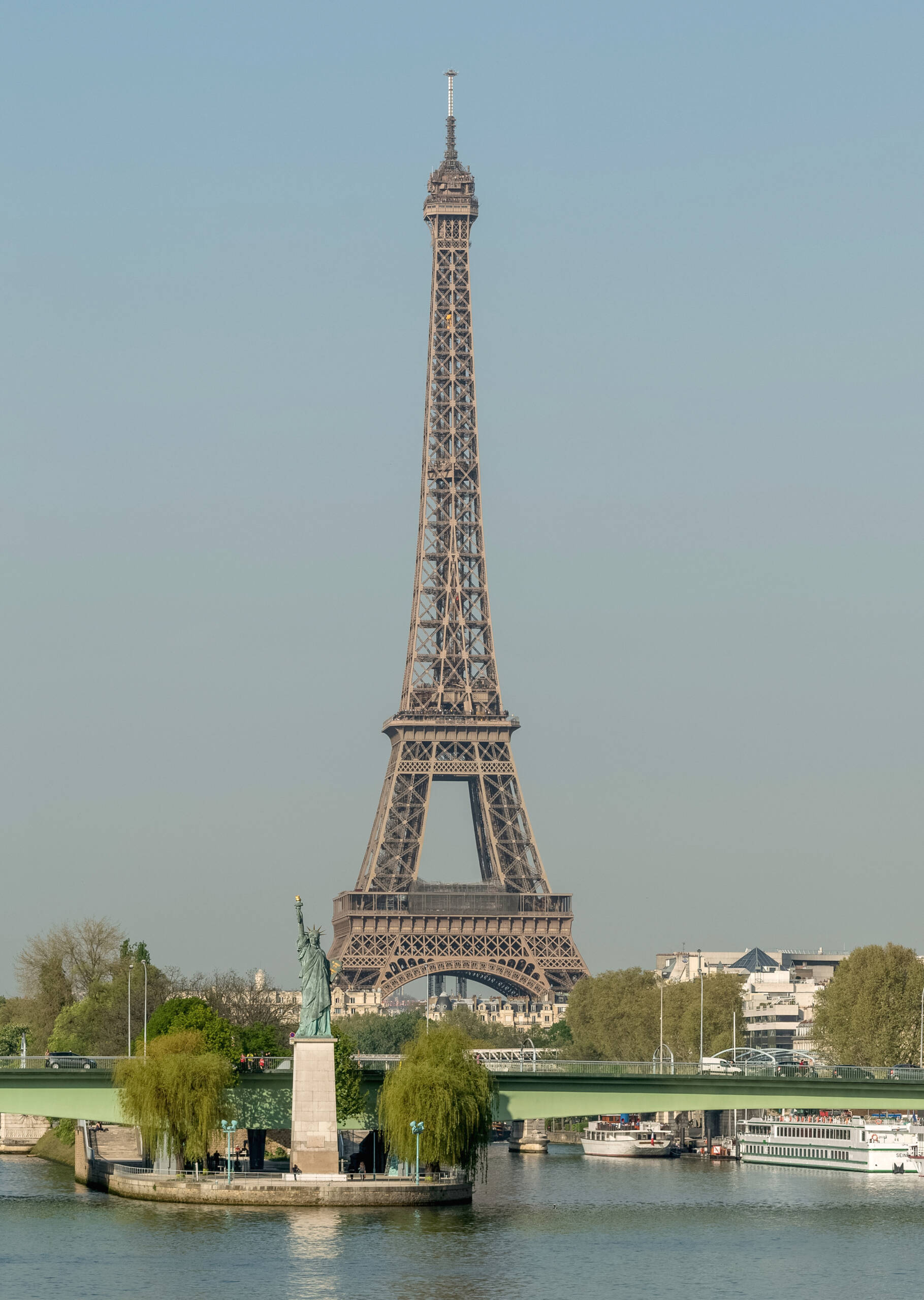 Eiffel Tower from Pont Mirabeau